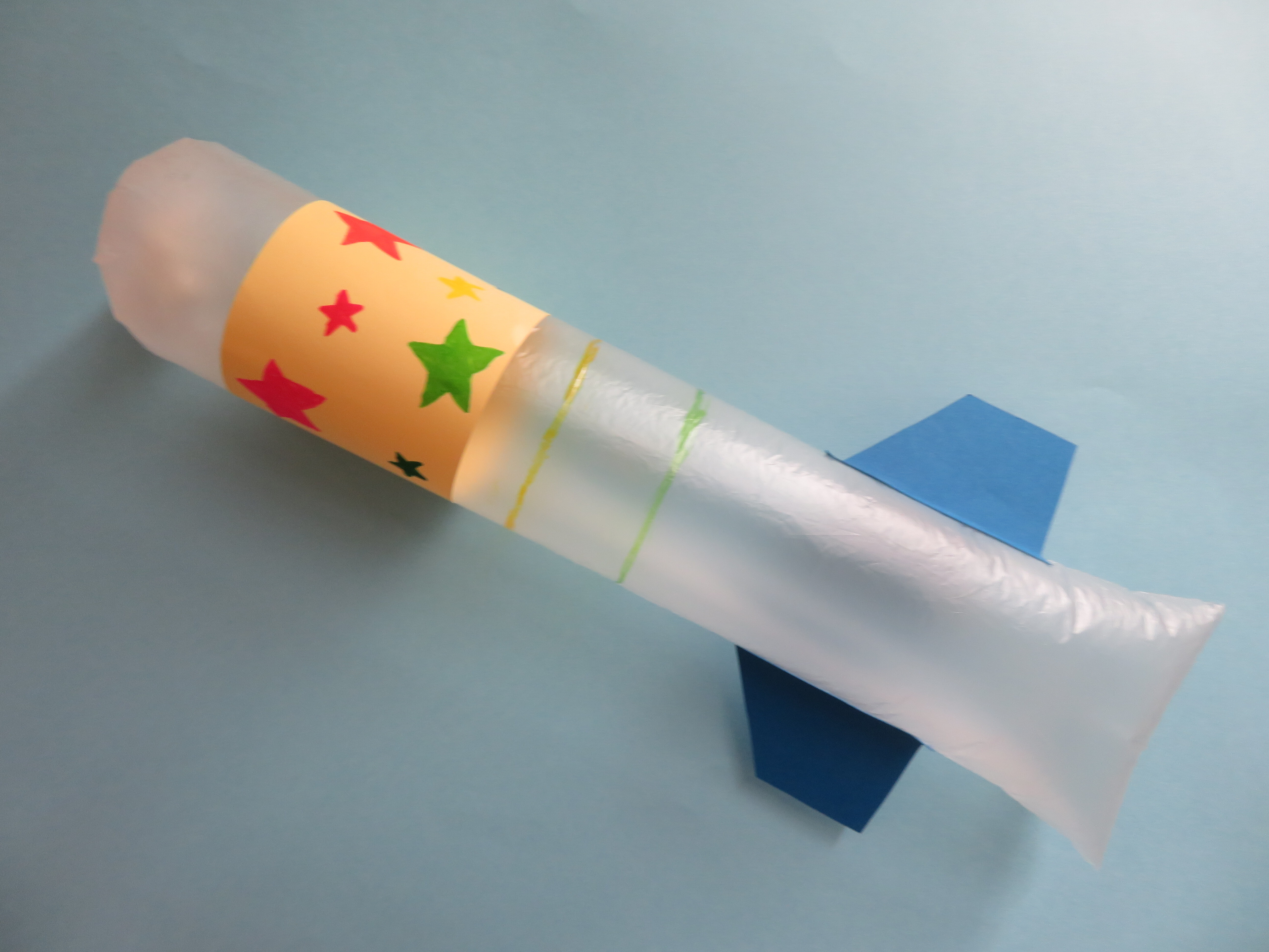 傘袋ロケットの写真